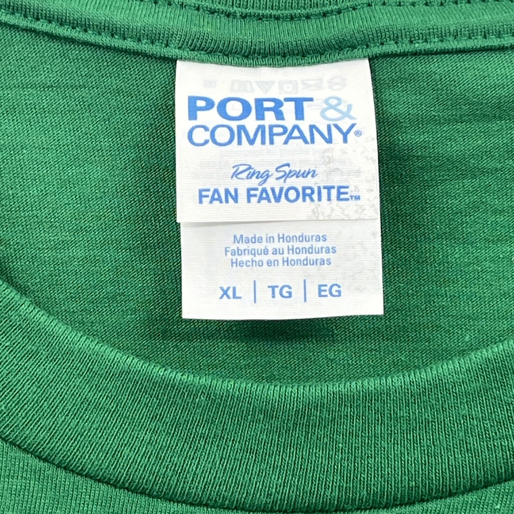 Vintage Cat T-Shirt I'm Fine I'm‎ Fine Green Size XL Mens Funny Short Sleeve - Picture 3 of 6